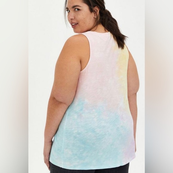 Graphic Tie Dye Tank - Picture 2 of 6